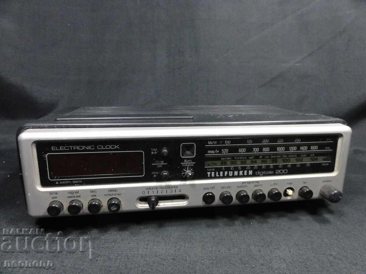 BZC STAR RETRO TRANZISTOR RADIO LED CEAS TELEFUNKEN