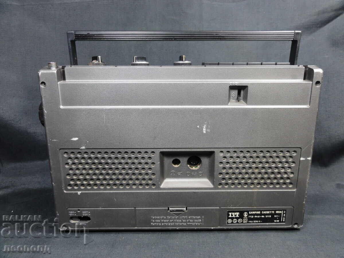 Livrarea Radio Casetofon Transistor Retro BZC STAR ITT CAMPING