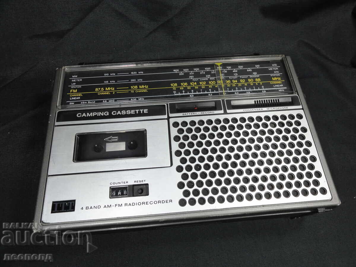Radio Casetofon Transistor Retro BZC STAR ITT CAMPING - 5