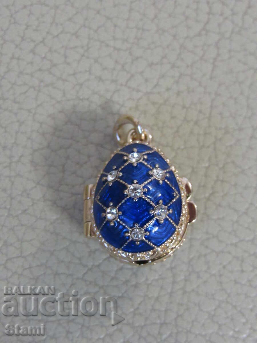 Colier cu pandantiv de dama rafinat - ou Faberge, nou cu preț € 33.23 | 64.99 BGN