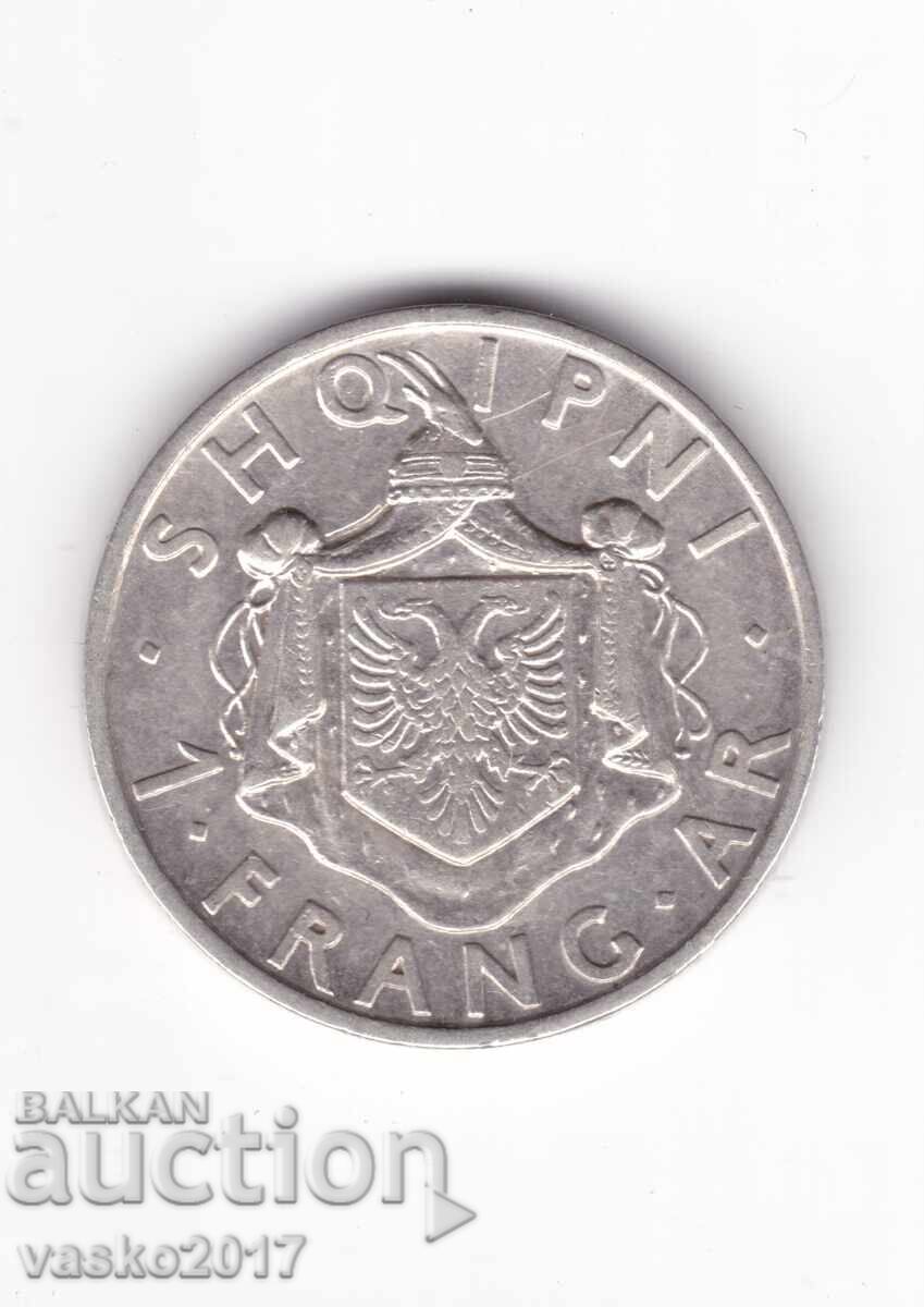 1 Frang - Albania 1935