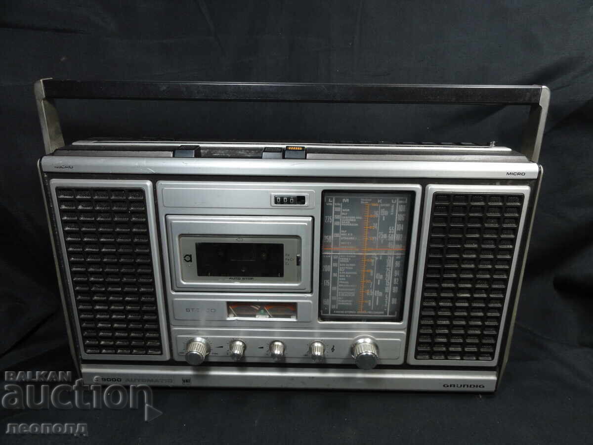 Casetofon radio tranzistor retro BZC STAR GRUNDIG C9000