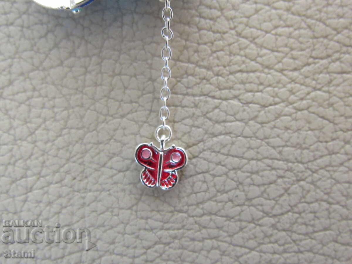Fine women's pendant necklace - Faberge egg, new - 5