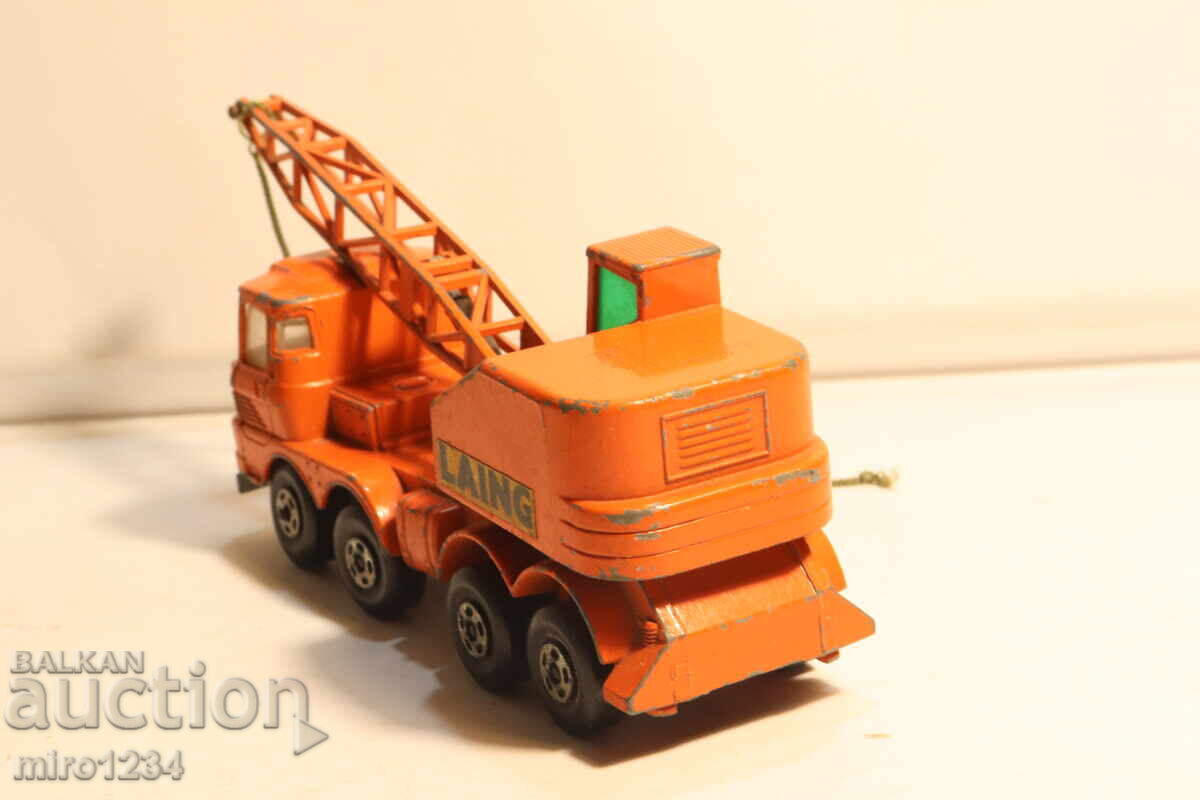 1/43 MATCHBOX SUPER KING CAMIONETĂ AUTO-MACARA MODEL - 6 1/43 MATCHBOX SUPER KING CAMIONETĂ AUTO-MACARA MODEL - 6