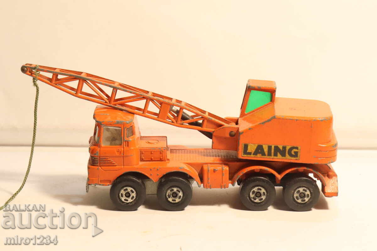 1/43 MATCHBOX SUPER KING CAMIONETĂ AUTO-MACARA MODEL 1/43 MATCHBOX SUPER KING CAMIONETĂ AUTO-MACARA MODEL