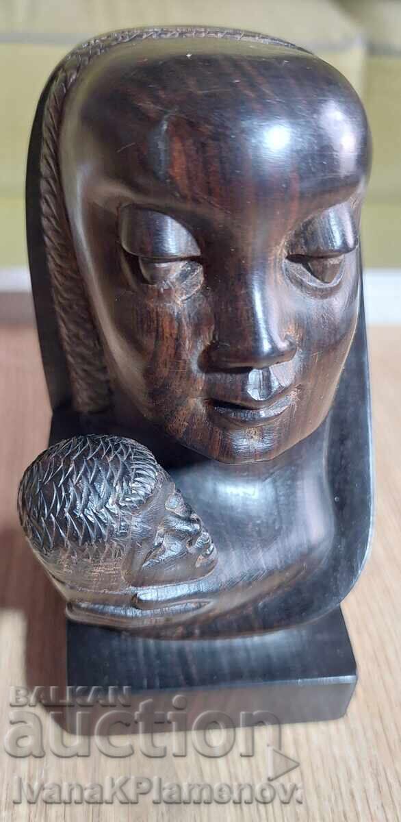 Sculptură în lemn de abanos pentru cunoscători - 6 Sculptură în lemn de abanos pentru cunoscători - 6