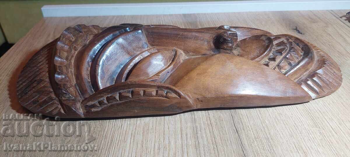 Licitație Sculptură în lemn masiv pentru cunoscători, excelentă