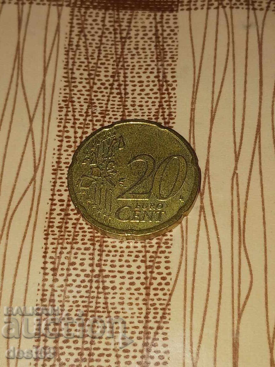 Livrarea 20 euro cenți 2002