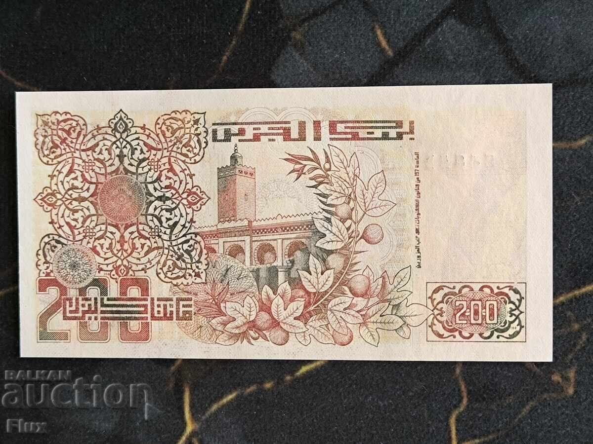 Τραπεζογραμμάτιο - Αλγερία - 200 δηνάρια UNC | 1992 με τιμή € 10.00 | 19.56 BGN