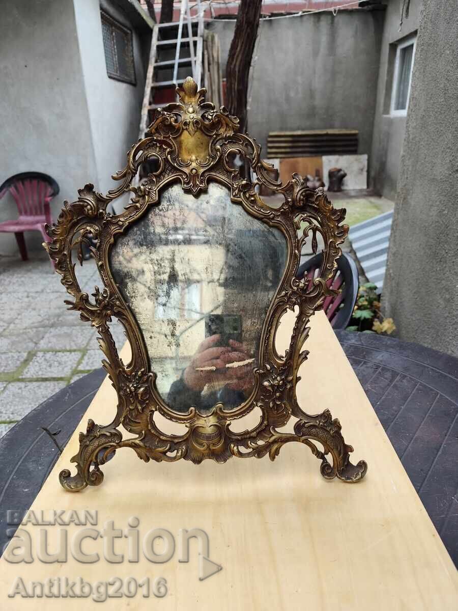 Oglindă de masă – Bronz, Napoleon al III-lea