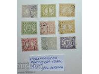 Ολλανδία, Ολλανδικές Ινδίες, με φιλοτελικό αυτοκόλλητο