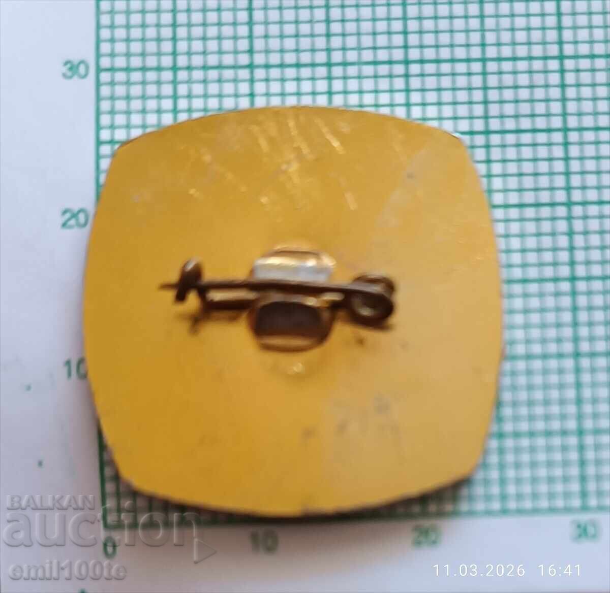 Livrarea Insignă - al 11-lea Congres al BLRS 1988 Livrarea Insignă - al 11-lea Congres al BLRS 1988