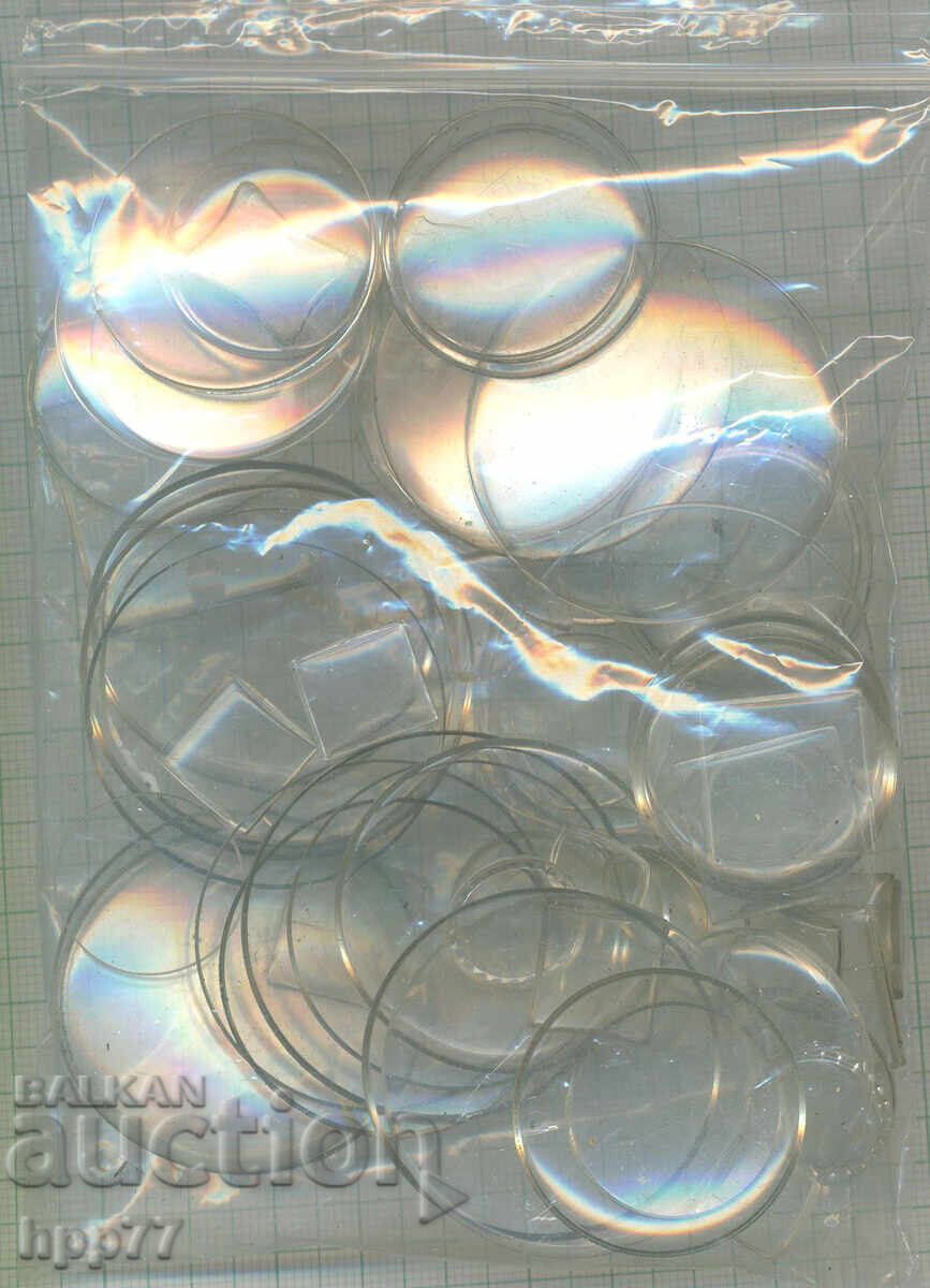 части за часовници  16 стъкла с цена € 0.01 | 0.02 лв.