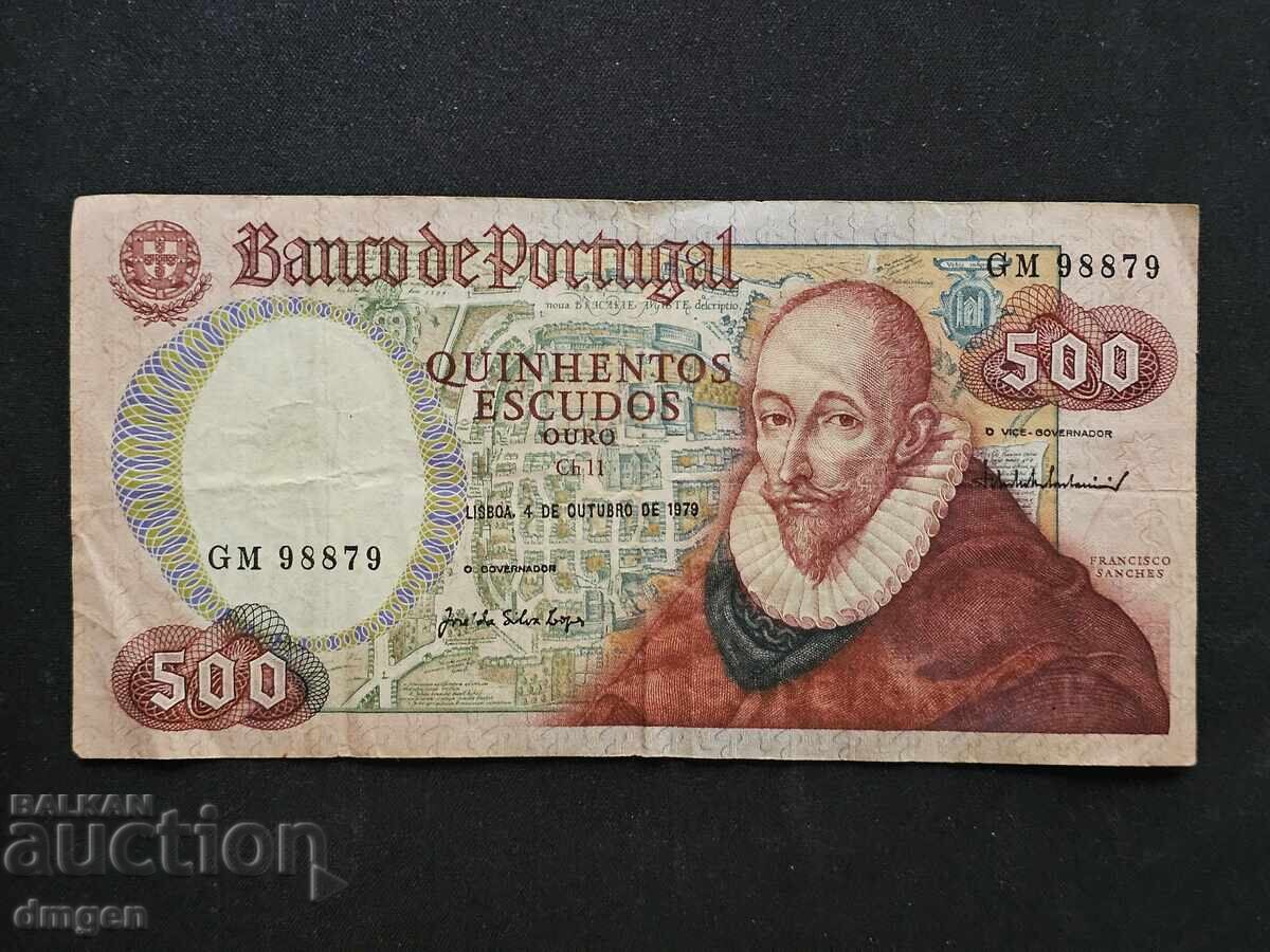 500 ескудо Португалия  1979