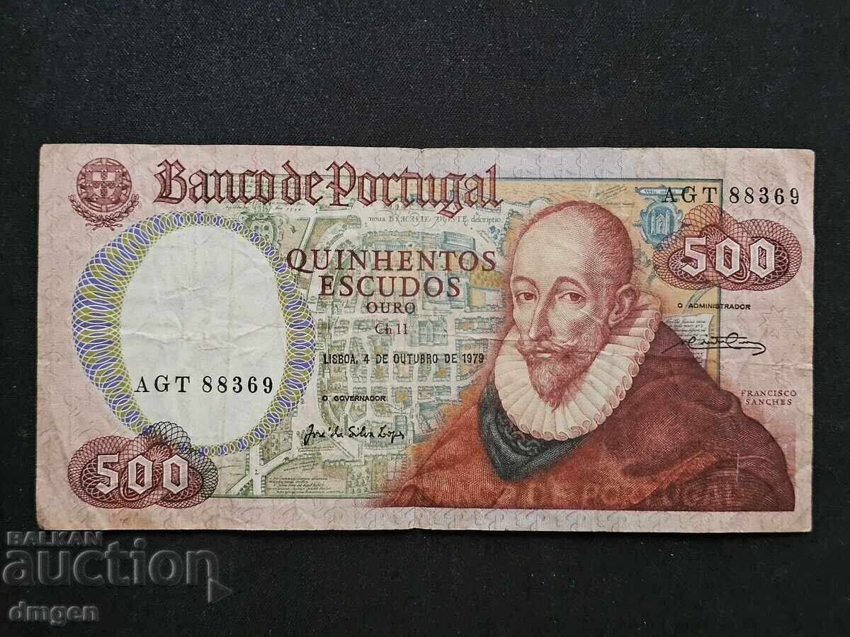 500 εσκούδο Πορτογαλία 1979