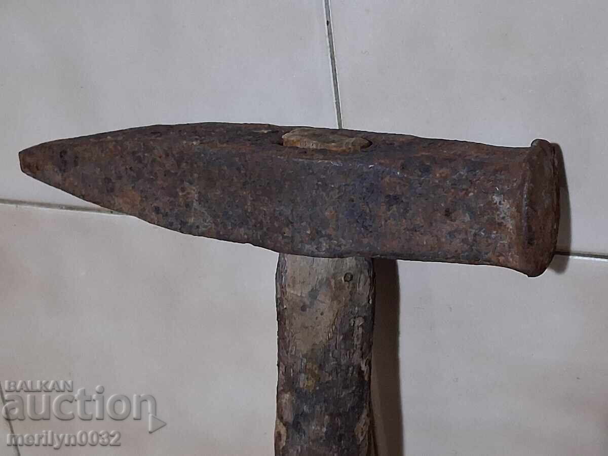 Ciocan de zidar vechi, unealtă, târnăcop - 7