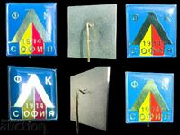 FOTBAL 1 BROSA VECHE LEVSKI SOFIA 1914 - anii 1990