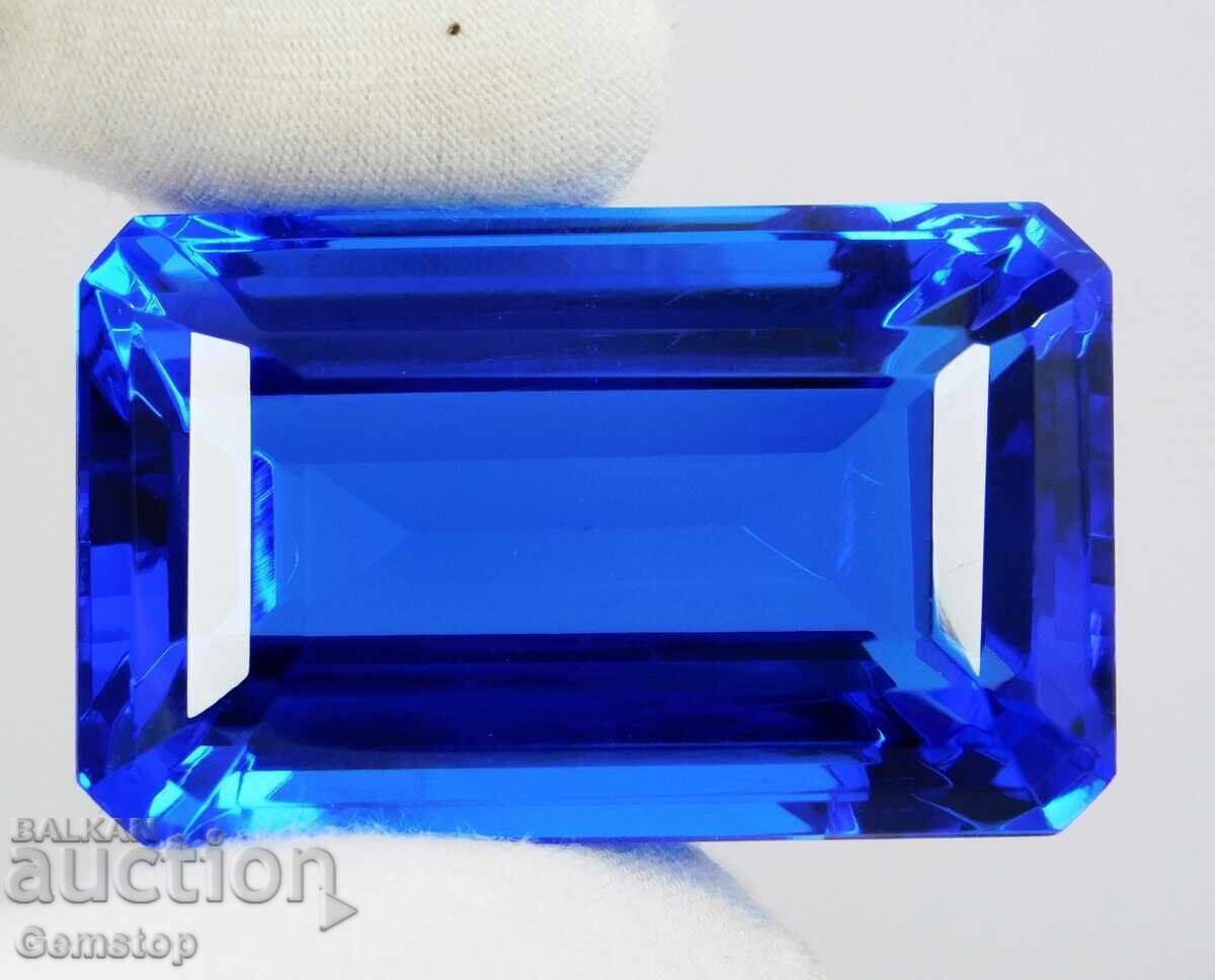 Аукцион БЗЦ!108.60к-та естествен танзанит емералд серт.OMGTL от 1ст!