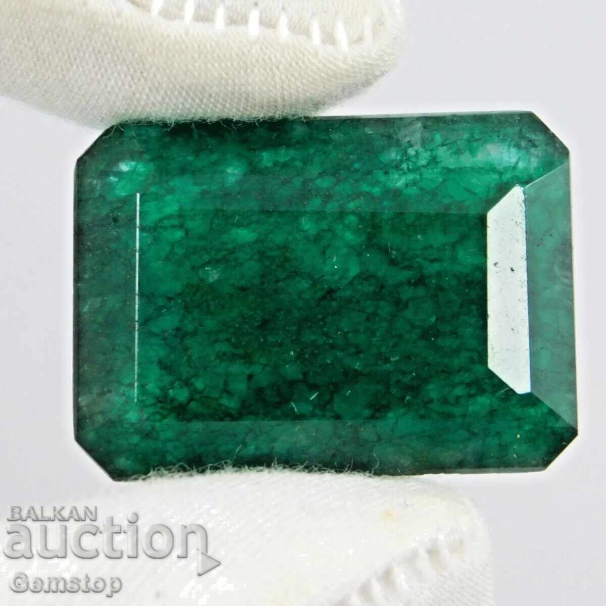 BZC! 49.75 ct smarald natural certificat OMGTL de la 1st! - 5