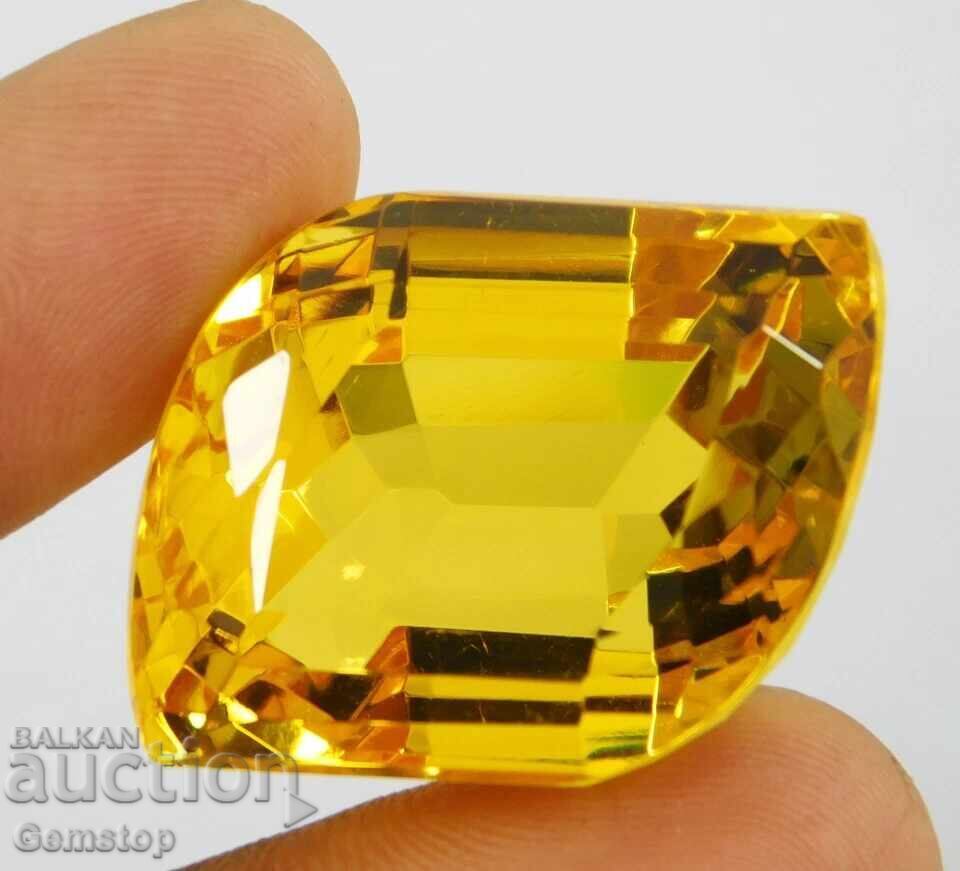 BZC! 100.95 ct topaz natural fancy certificat OMGTL de la 1st! - 6