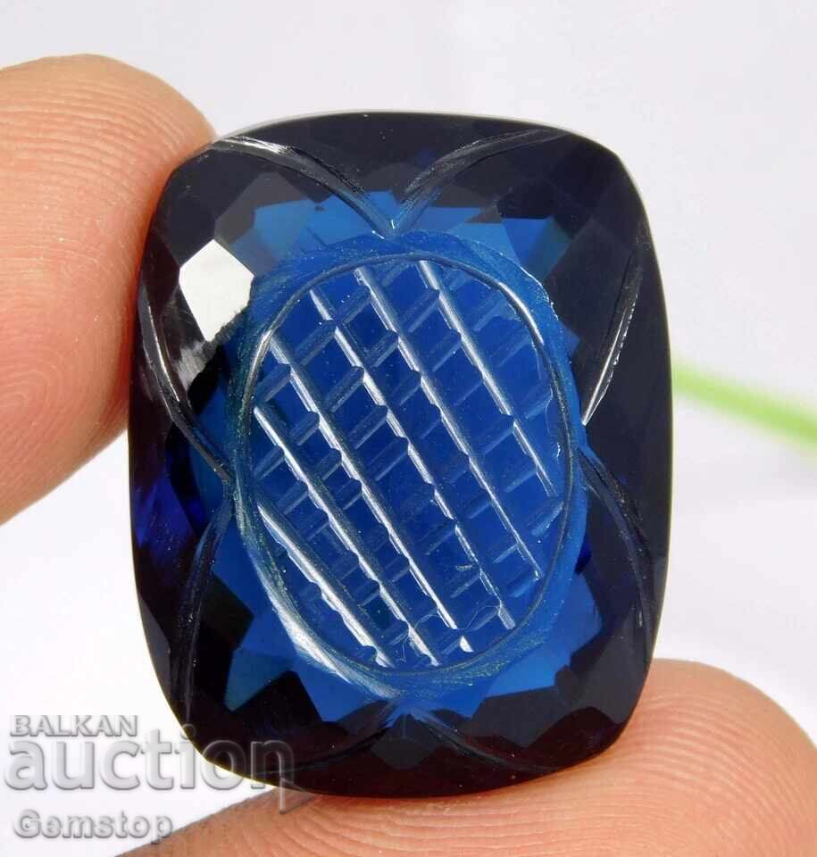 Licitație BZC! 45.40 ct turmalină naturală tăietură perna sert.OMGTL de la 1st!