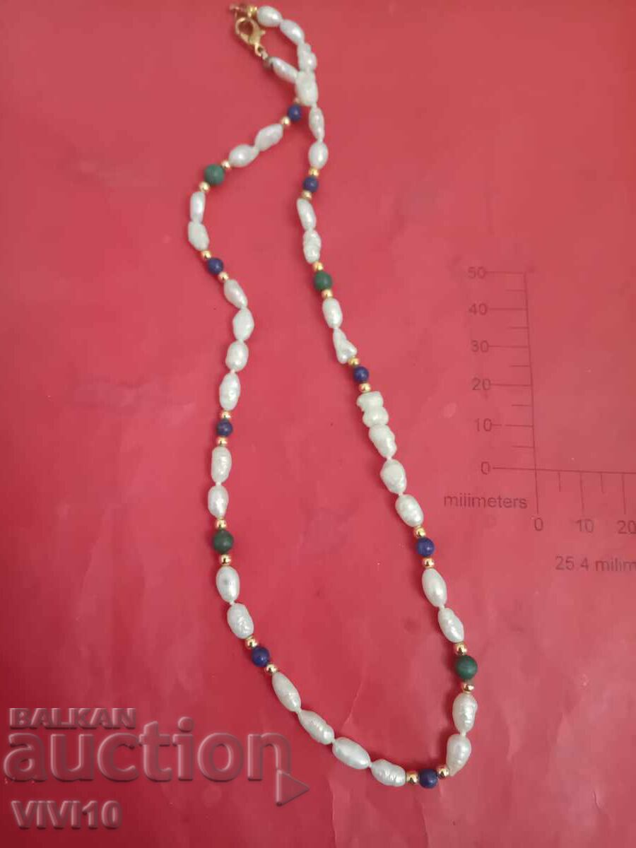 Antique necklace of river pearls with price € 15.00 | 29.34 BGN