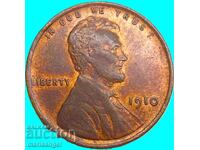 1 Cent 1910 SUA Lincoln