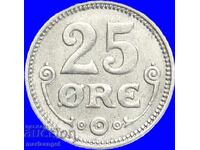 Δανία 25 Έρε 1919 ασήμι