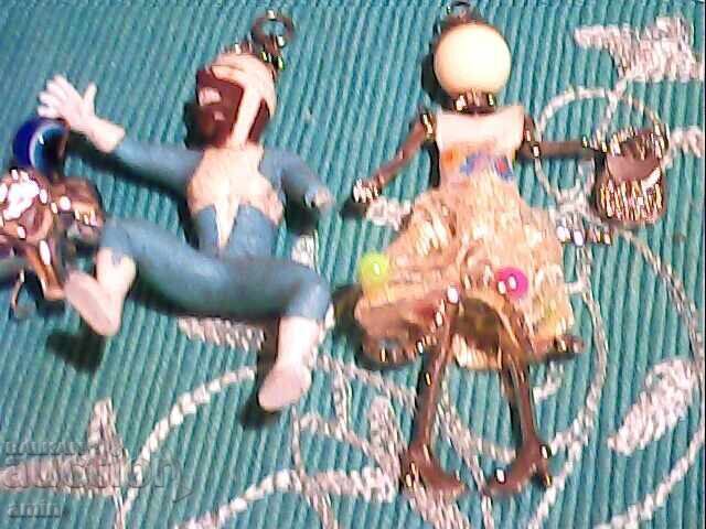 Lot de 19 bucăți pietre de joc și suport chei - 7