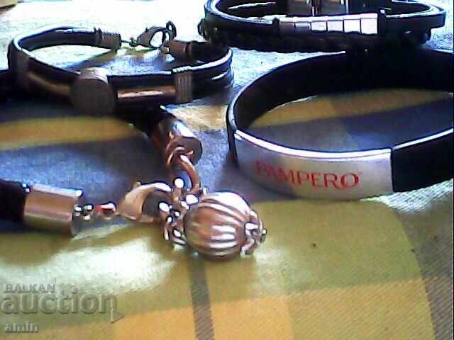 Brățări din silicon și piele cu preț € 10.00 | 19.56 BGN