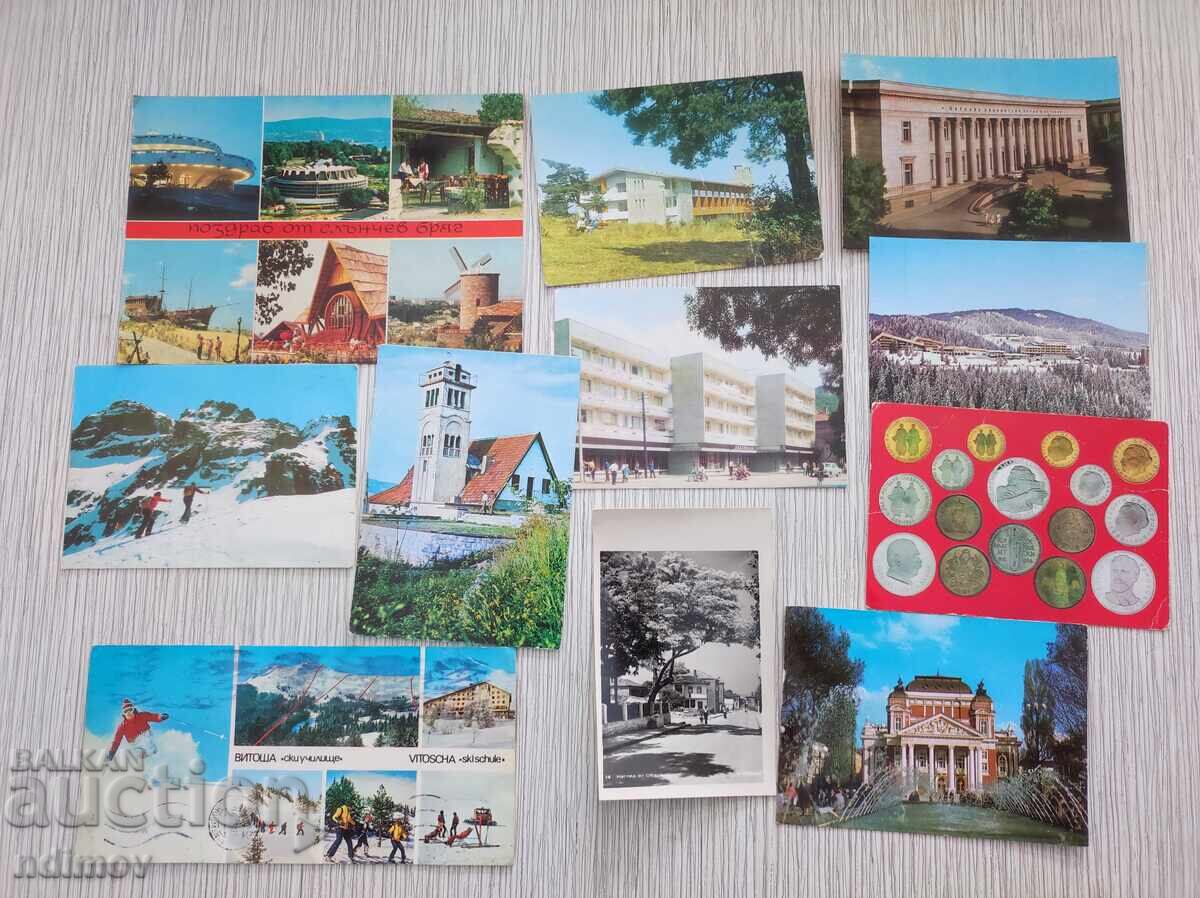 Peste 30 de bucăți vechi cărți poștale bulgărești cu preț € 3.50 | 6.85 BGN