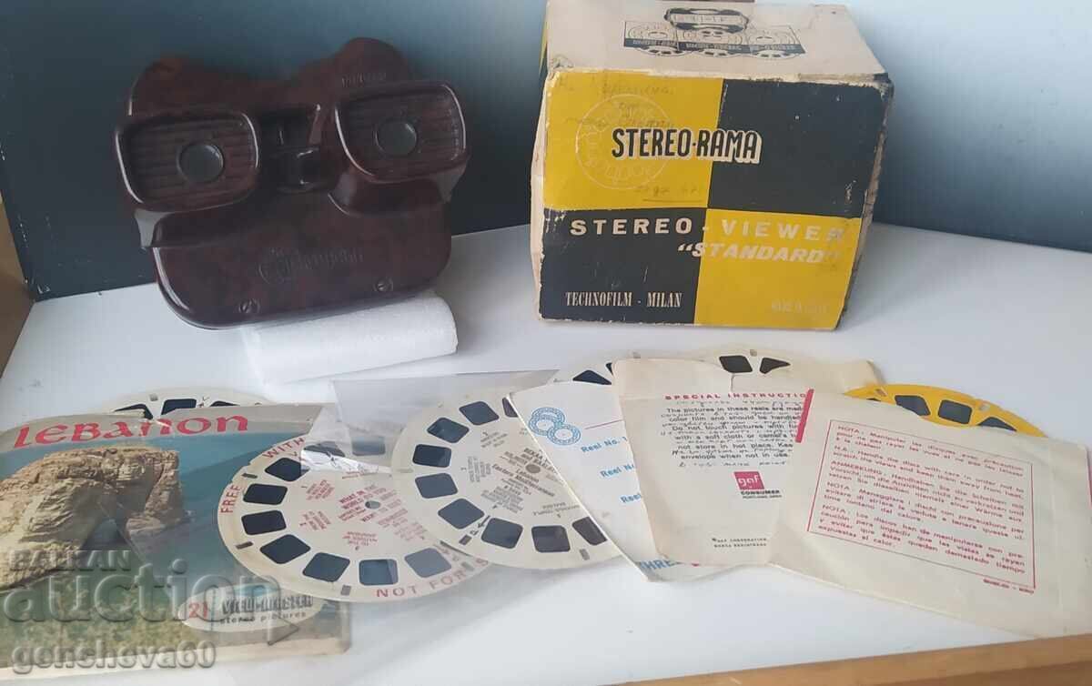 Licitație 60s STEREOSCOP - RAMA ITALY și discuri Licitație 60s STEREOSCOP - RAMA ITALY și discuri