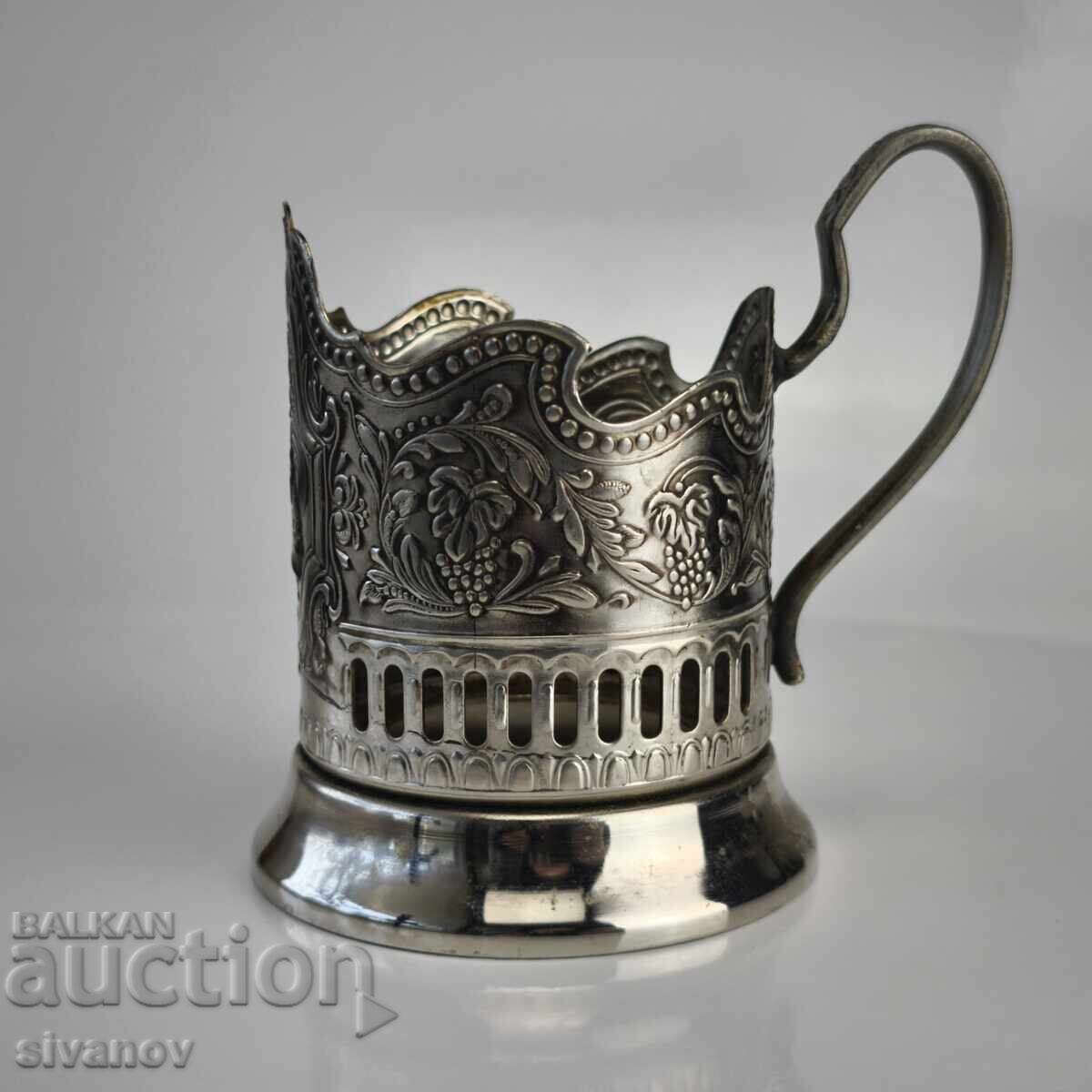 Suport de pahar vechi, melchior, epocă spațială #6340 cu preț € 14.99 | 29.32 BGN