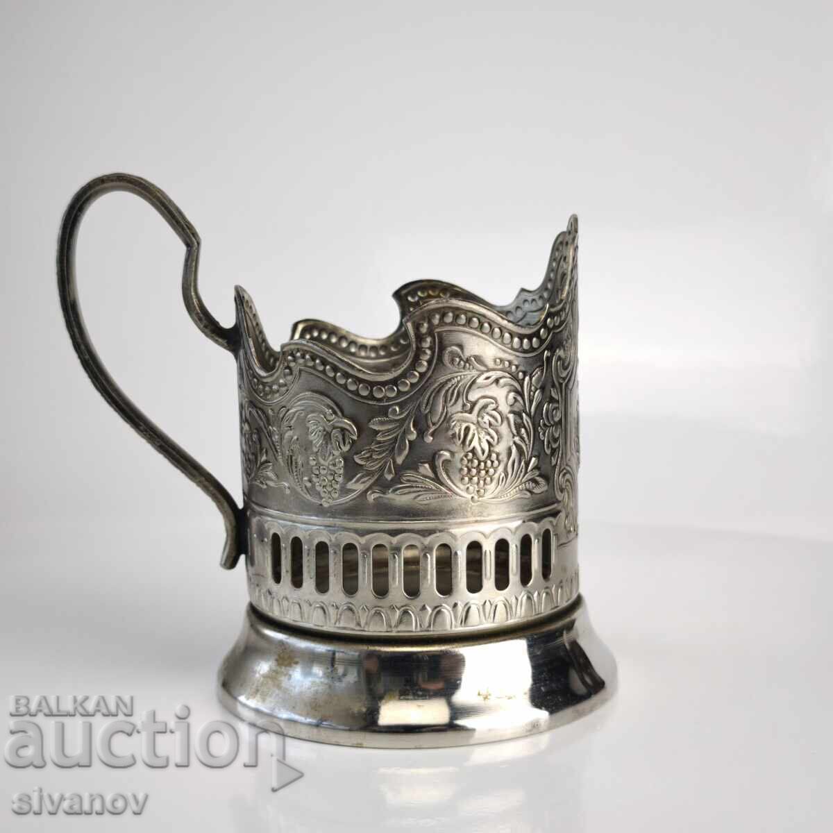 Livrarea Suport de pahar vechi, melchior, epocă spațială #6340