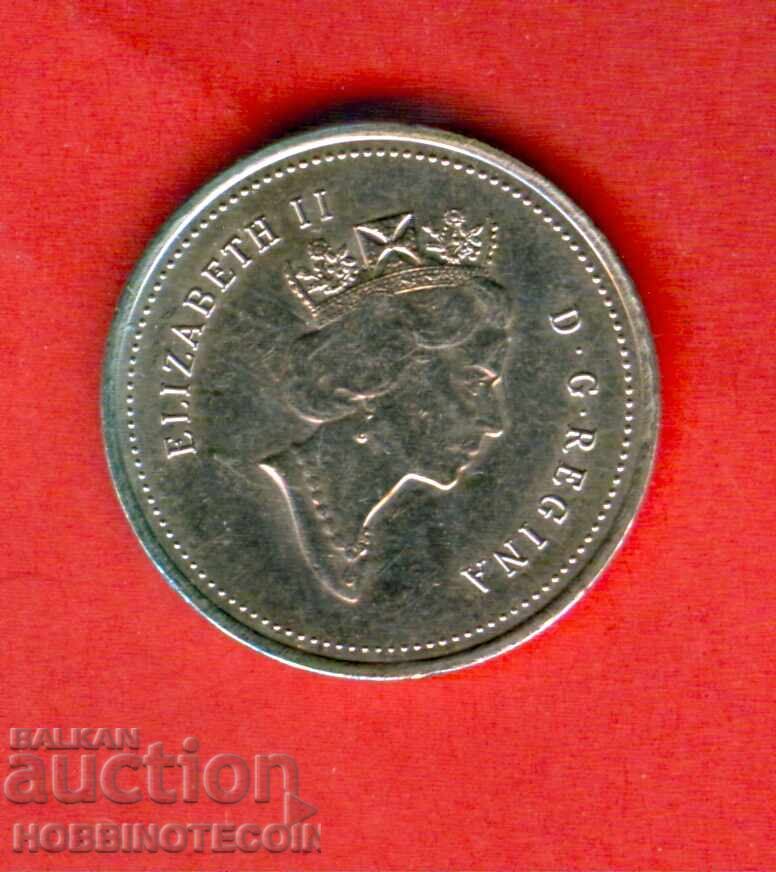 CANADA 25 cents issue - 1995 - QUEEN with price € 0.50 | 0.98 BGN