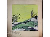 Alexandru Velichkov tablou 1981