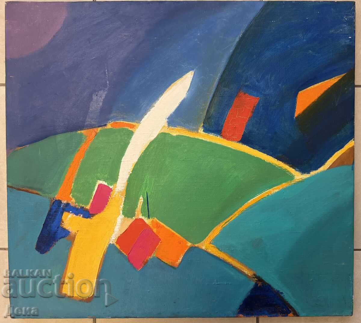 Ενδιαφέρουσα παλιά ζωγραφική