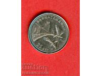 CANADA 25 cenți emisiune 1867 - 1992 SASKATCHEWAN