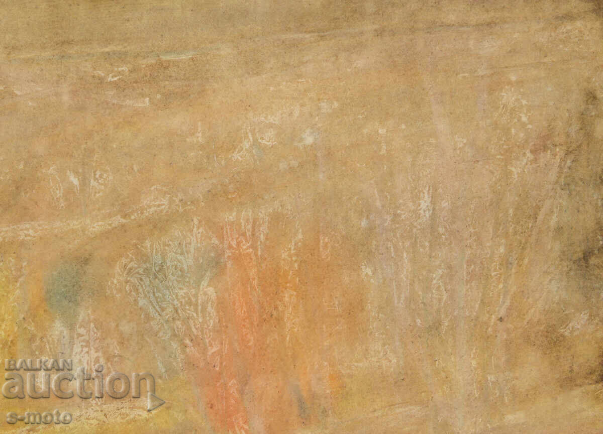 Tablou acuarelă peisaj abstract - 5