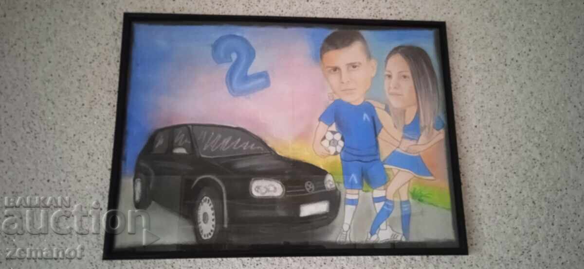 Tablou Club Levski Tablou Club Levski