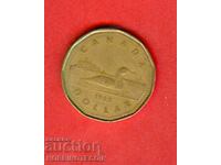 CANADA CANADA 1 $ Dolar emisiune - issue 1989 TINARA REGINĂ