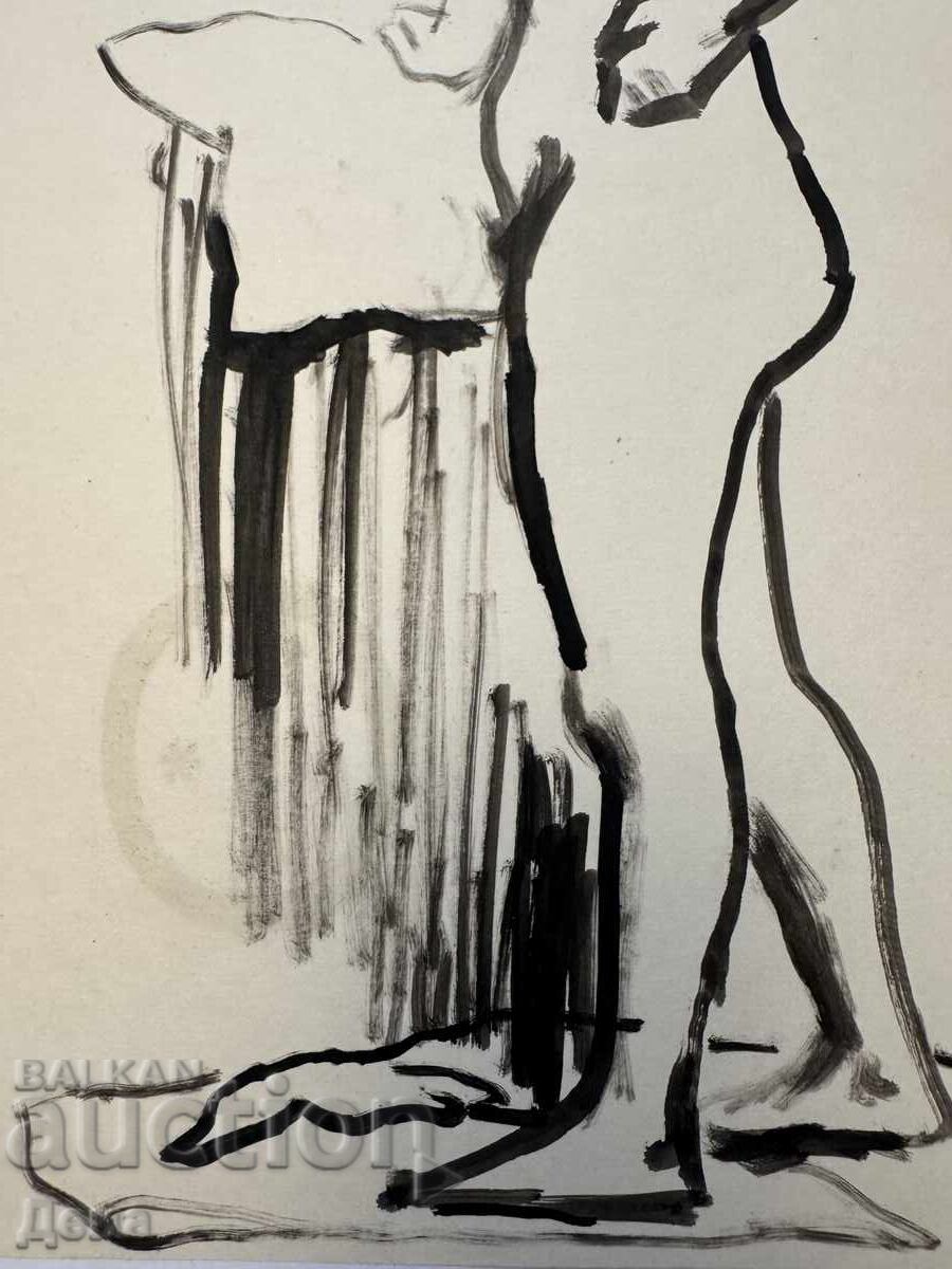 Георги Пенчев рисунка 1967г - 6