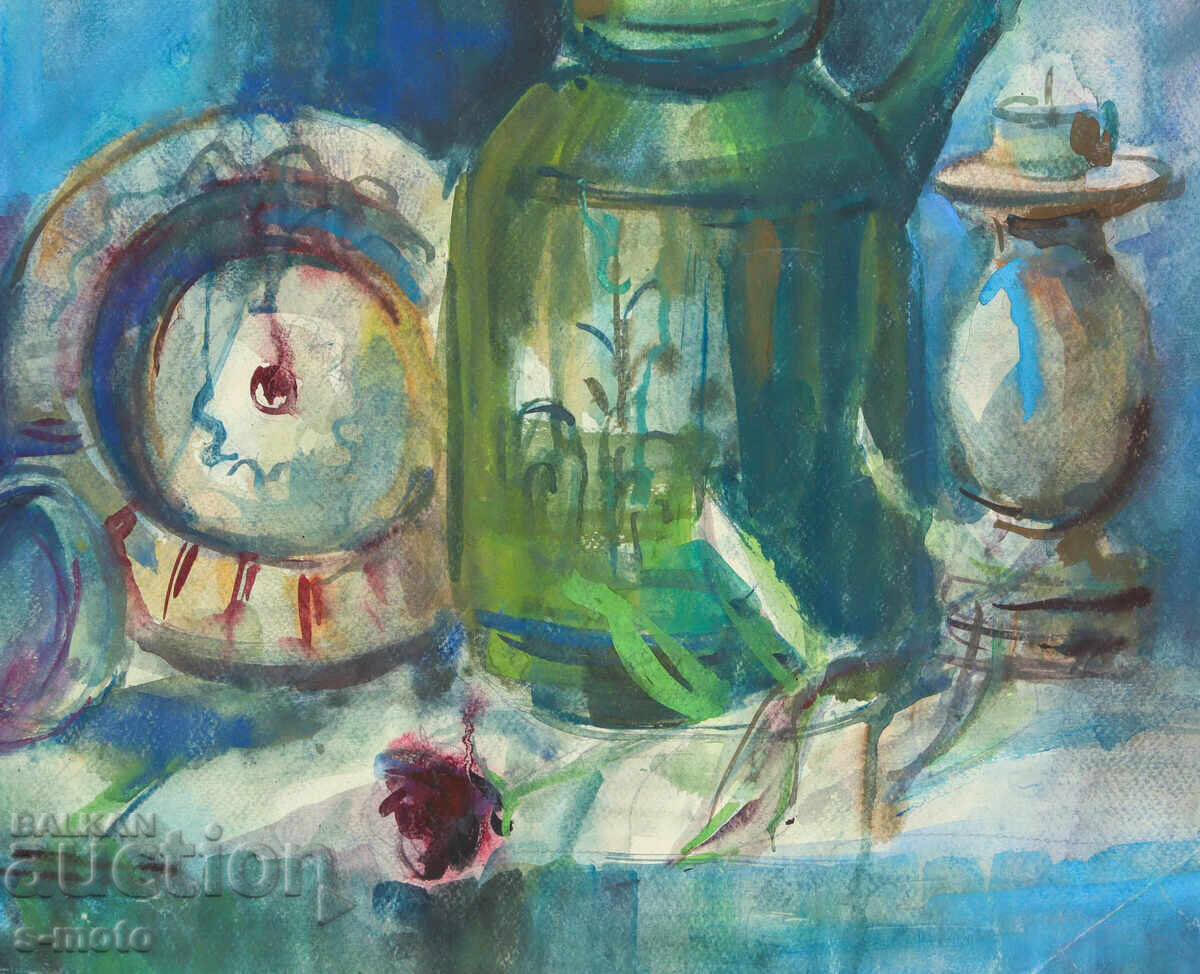 Πίνακας ακουαρέλας νεκρή φύση - 6