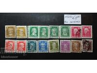 1926, Germania, Republica de la Weimar, cu timbre poștale