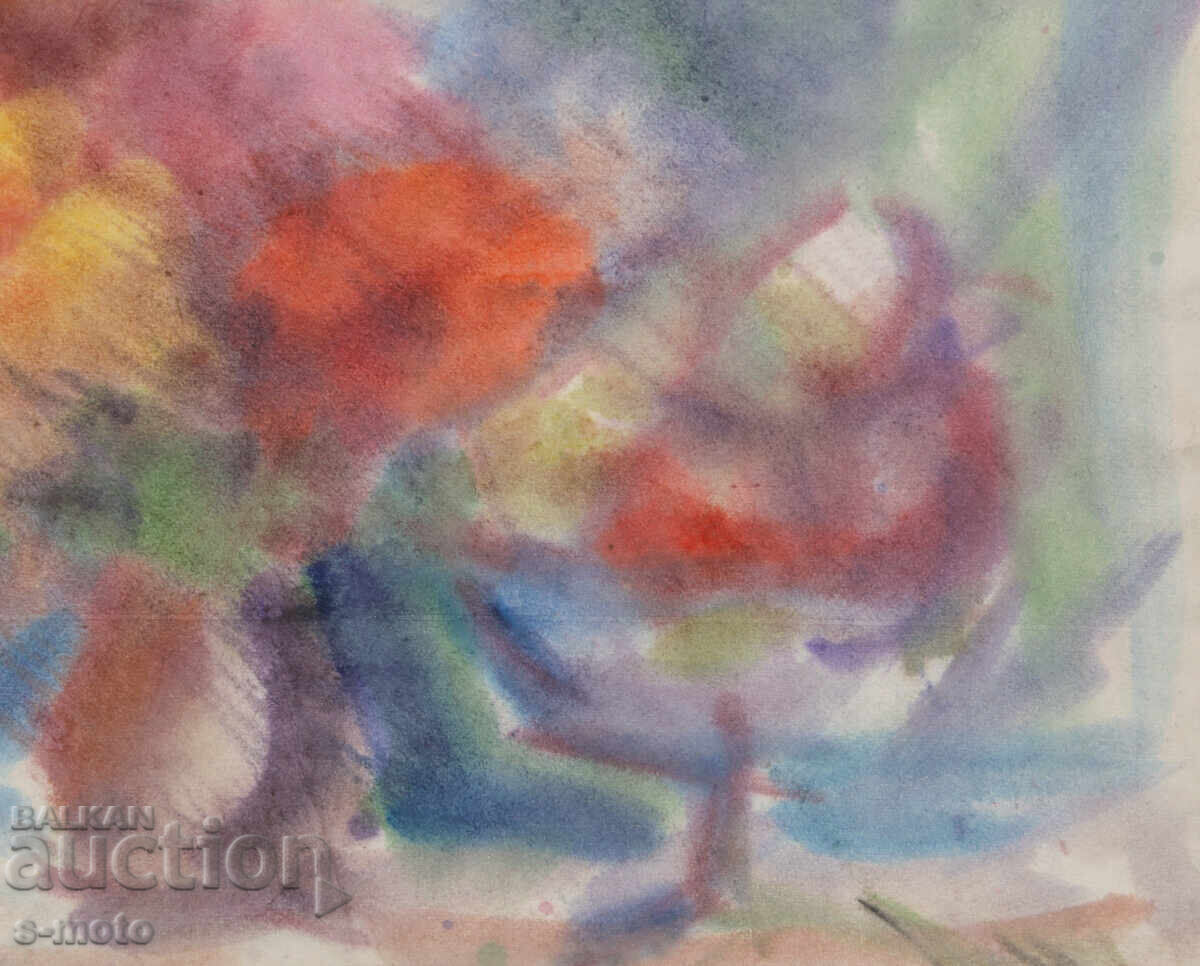 Pictură acuarelă natură moartă cu fructe - 6