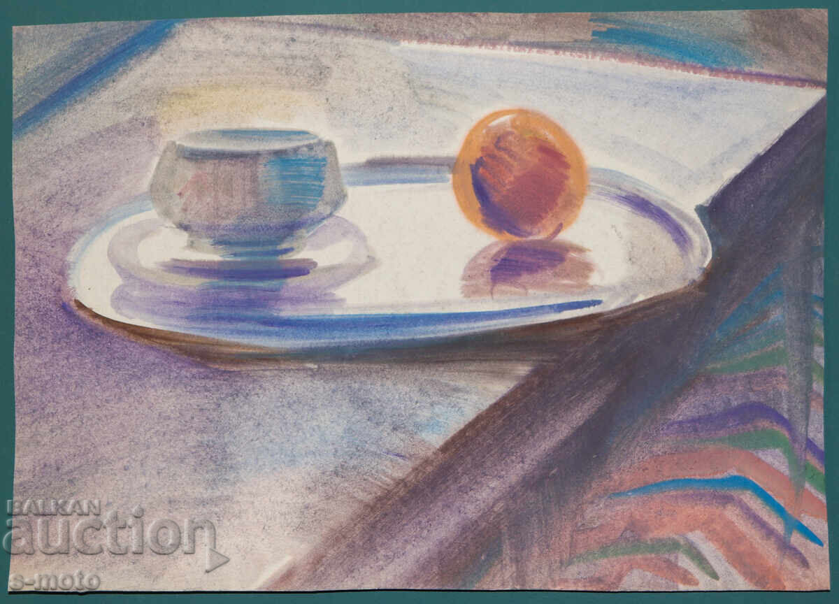 Watercolor still life painting with price € 100.00 | 195.58 BGN