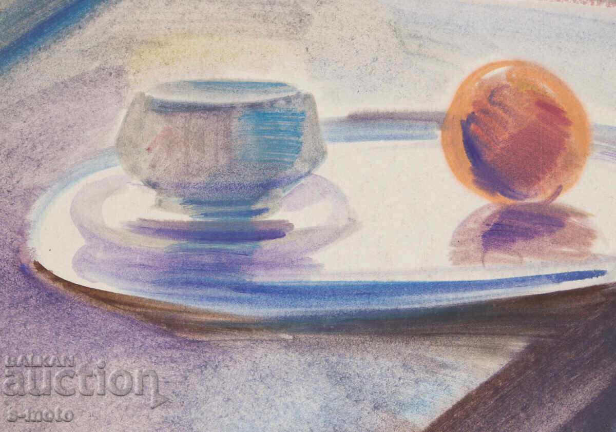 Delivery of Watercolor still life painting