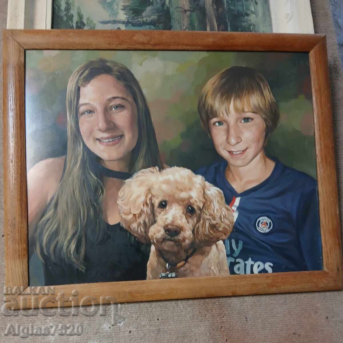 O pictură în ulei frumoasă O pictură în ulei frumoasă