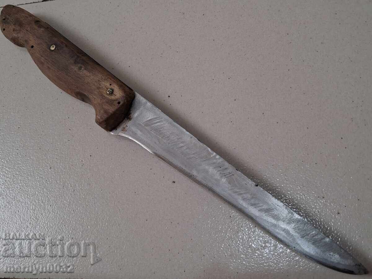 Antique kitchen knife dagger blade early 20th century