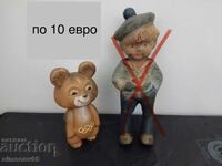 Jucării vechi din cauciuc din epoca socialistă